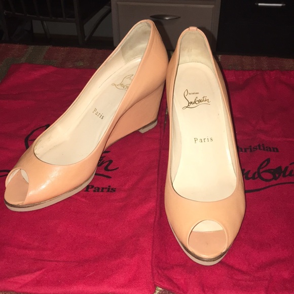 Christian Louboutin wedges